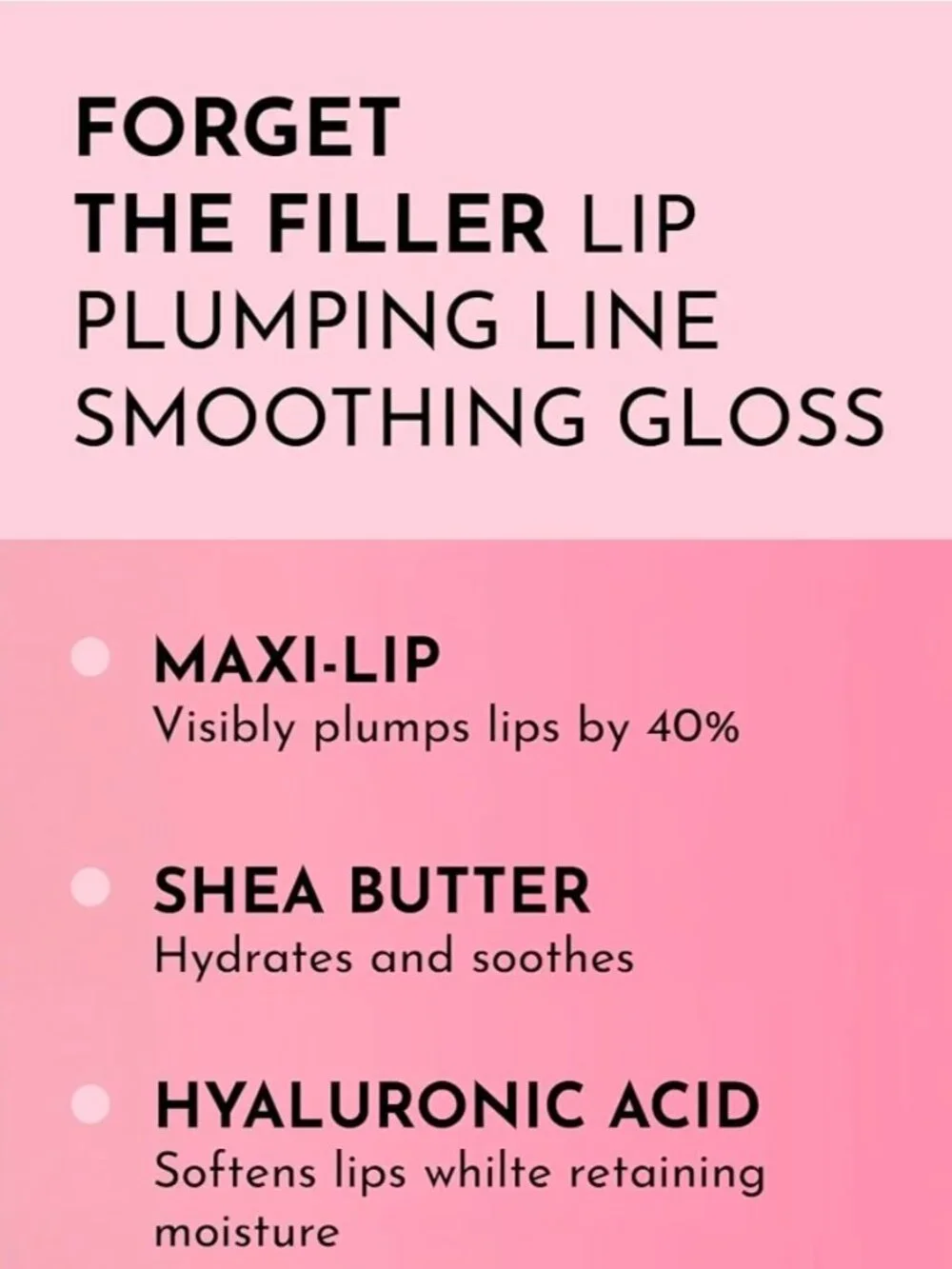 Lawless ✦ Forget The Filler Lip-Plumping Line-Smoothing ✦ Plumping Treatment NWT